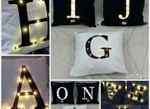 مخدات مضيئه N. A. H. J. Y.G.W مخدات مضيئه N. A. H. J. Y.G.W