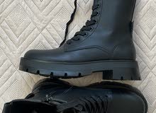 Black boots