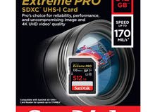 SanDisk SDXC Extreme Pro 512GB 170MB/s