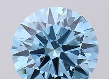 الماسه موزنايت جودة عاليه 5.35 قيراط F