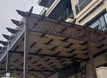 تركيب مظلات خشب براجولا مع الاشعه للكراجات والبلكونات والحدائق