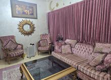 dining table 6chairs.. with table clock and candel holder... 40kd sofa set curtains and table 40 kd