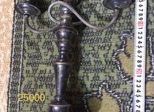 شمعدانات وكؤوس ومنفاخ شمعدانات وكؤوس ومنفاخ
