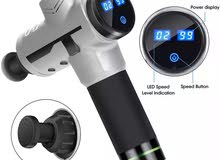 New massage gun with 4 head attachments New massage gun with 4 head attachments