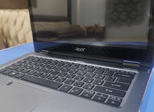 Acer i7 th 8 Generation , Ram 8 GB , SSD 256