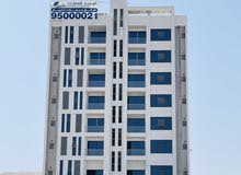شقة راقية خط اول للبيع في بوشر بإطلالة على عمان مول (غرفة وصالة وغرفتين وصالة)