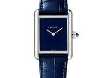 Cartier Tank Must watch special edition blue