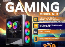 كمبيوتر العاب بمواصفات خيالية واسعار نار حريقة أقل سعر بالأردن  !! COMPUTER GAMING