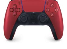 PlayStation 5 DualSense Wireless Controller - Volcanic Red fully charged and its NEW