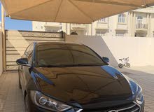 Hyundai Elantra 2017 black.