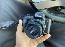 كامره كانون M50 4k شبه جديده مافيها ولا خدش كامره كانون M50 4k شبه جديده مافيها ولا خدش