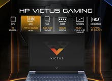 لابتوب اتش بي فيكتوس جيمنج اي فايف جيل 12   INTEL  CORE i5 HP VICTUS  12450  Hمئات الموديلات والDDR4