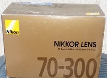 كاميرا نيكون دي 5300
Nikon D5300 DSLR Full Option Camera
BRAND NEW