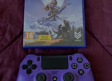 جهاز تحكم و لعبة ps4 جهاز تحكم و لعبة ps4