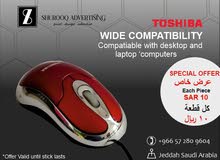 TOSHIBA RED MINI MOUSE TOSHIBA RED MINI MOUSE