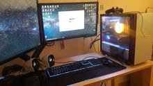 TuF Gaming GTX SUPER كمبيوتر للقيمنق بحاله جديده مع شاشه وملحقاته لا اقبل التفاوض