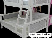 Brand New wood bunk bed with mattress available