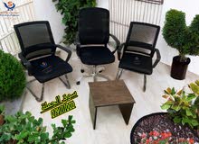 عشان ضيوفك يكونو مرتاحين كرسي انتظار ثابت كروم أعلى مواصفات بأقل سعر  Waiting Working C63 Chair