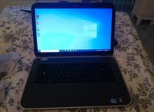 Very good condition Dell laptop ram 4 red with charger,بشاحن لاب توب ديل رام 4 احمر