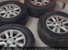 جنوط جيكسار وكاله مقاس17 مع كفرات جنوط جيكسار وكاله مقاس17 مع كفرات