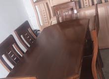 طابلة للاكل بست كراسي طابلة للاكل بست كراسي