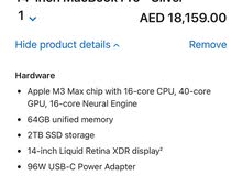 Macbook max M3