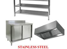 Market for kitchen equipment stainless steel custom fabrication items