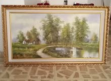 برواز فخم وثقيل مرسوم رسم وليست مطبوعة