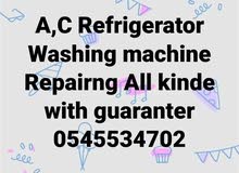 Ac Refrigerator Washing machine  window AC dishwasher Repairing all kinds with guarantee