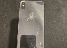 Iphone x مستعمل مكسور الضهر شاشة مو مكسورة Iphone x البطاريه 76 No Face Id
