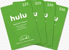 بطاقات Hulu بأسعار مميزة بطاقات Hulu بأسعار مميزة