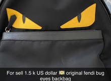 1.5   k $Fendi nylon eyes monster backpack brand new