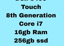 TOUCH I7-16GB RAM - 256GB SSD - 8TH GENERATION