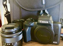 كاميرا canon m50 كاميرا canon m50