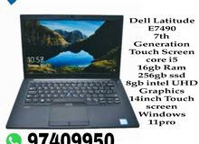 Touch Core i5 -16gb Ram 256gb ssd 7th Generation