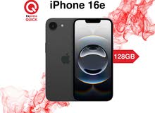 IPHONE 16e ( 128GB ) NEW /// ايفون 16اي ذاكره 128 جيجا الجديد كليا