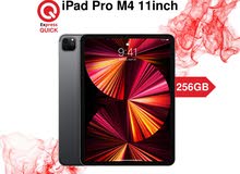 APPLE IPAD PRO M4 ( 256GB ) NEW /// ايباد برو ذاكره 256 جيجا معالج ام 4 الجديد كليا