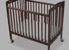 Juniors Baby cot with mattress and bumper for immediate sale