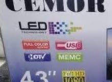 شاشه سيمور 43 بوصه عادي مش سمارت