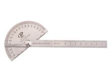 Stainless Steel 180 degree Protractor Angle Finder Arm Measuring Ruler Tool@15 JD