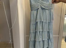 Baby Blue evening dress by a turkish designer