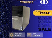 Dell 7010 PC Computer Tower Intel i5 4GB RAM 256GB SSD كمبيوتر مستعمل نظيف بسعر مجنون