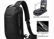 Multifunction anti-theft bag with USB charging حقيبة