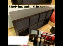 for sale shelving unit with 6 boxes with 4 frames from ikea 30 bd for all for sale shelving unit with 6 boxes with 4 frames from ikea 30 bd for all