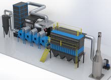 محطة صهر المعادن ومعالجة الدخان (Metal smelting and smoke treatment plant) محطة صهر المعادن ومعالجة الدخان (Metal smelting and smoke treatment plant)