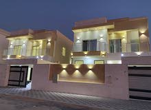Villa for sale modern design, freehold, 100% bank financing - easy bank facilities in Ajman