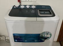 Midea 7 - 8 Kg Washing Machines in Sana'a