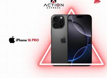 APPLE IPHONE 16 PRO 128 GB  ابل ايفون 16 برو 128 جيجا  كفاله ابل سنه  وسنتين اكشن اكسبرس