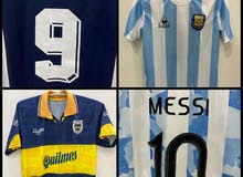 Argentinian football T-shirts.