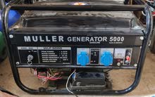 مولد كهربائي 5.5 KW صناعة المانية جديد غير مستعمل نهائيا